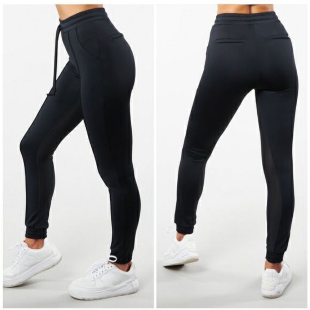 BuffBunny Misbehave joggers. Dressy athletic. Black. Size M